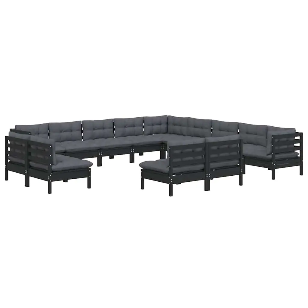 13-Piece Lounge Set for Outdoor Relaxation