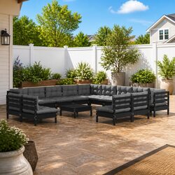 Relax Together: 14 Piece Outdoor Lounge Set for You