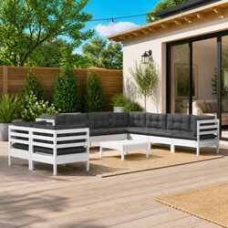 Your Ideal 10-Piece Outdoor Lounge Set with Cushions