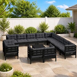 Friendly 14 Piece Lounge Set for Your Outdoor Gatherings