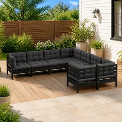 Your Ideal 8-Piece Lounge Set for Outdoor Fun