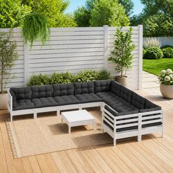 Friendly 10-Piece Outdoor Lounge Set for Your Space