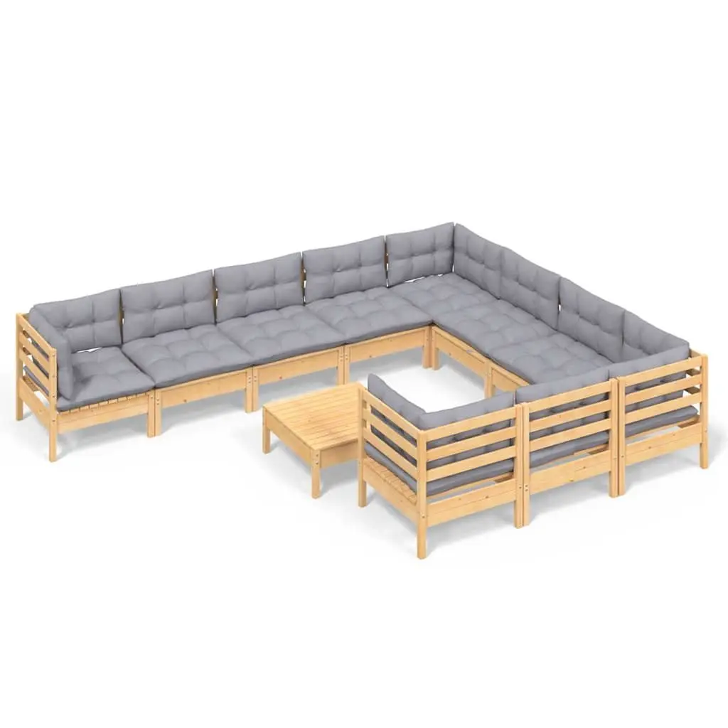 11 Piece Lounge Set for Outdoors