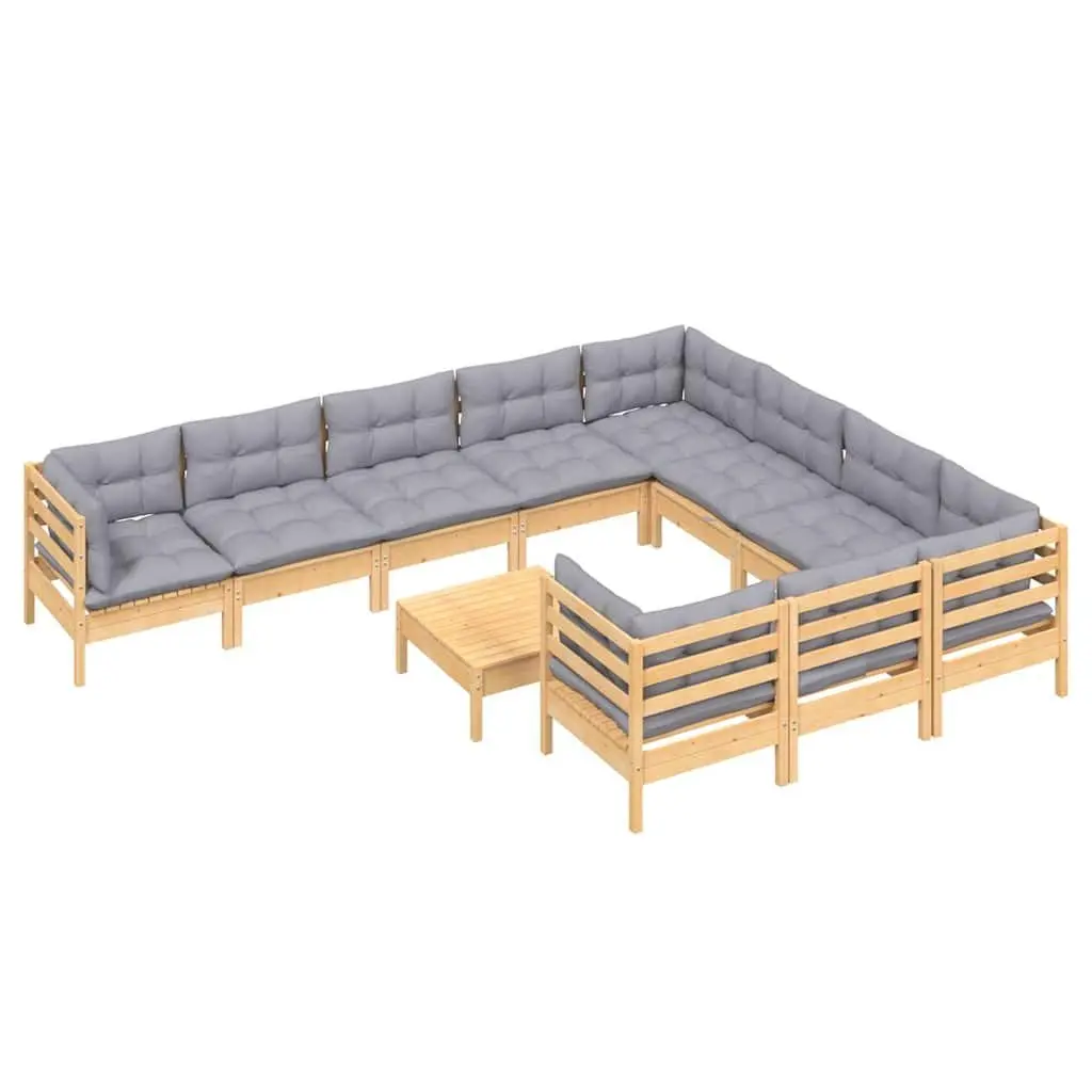 11 Piece Lounge Set for Outdoors