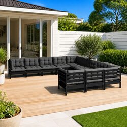 Your Perfect 11 Piece Outdoor Lounge Set Awaits