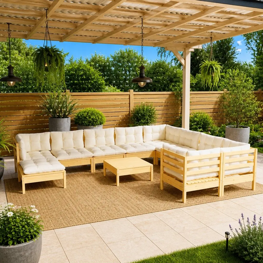 11 Piece Outdoor Lounge Set