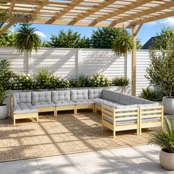 Your Ideal 11 Piece Outdoor Lounge Set Awaits