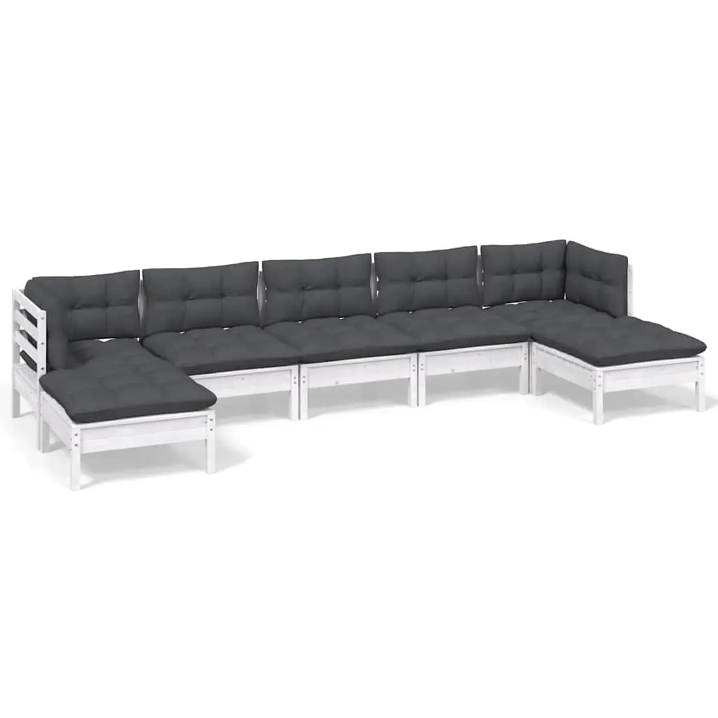 7 Piece Garden Lounge Set