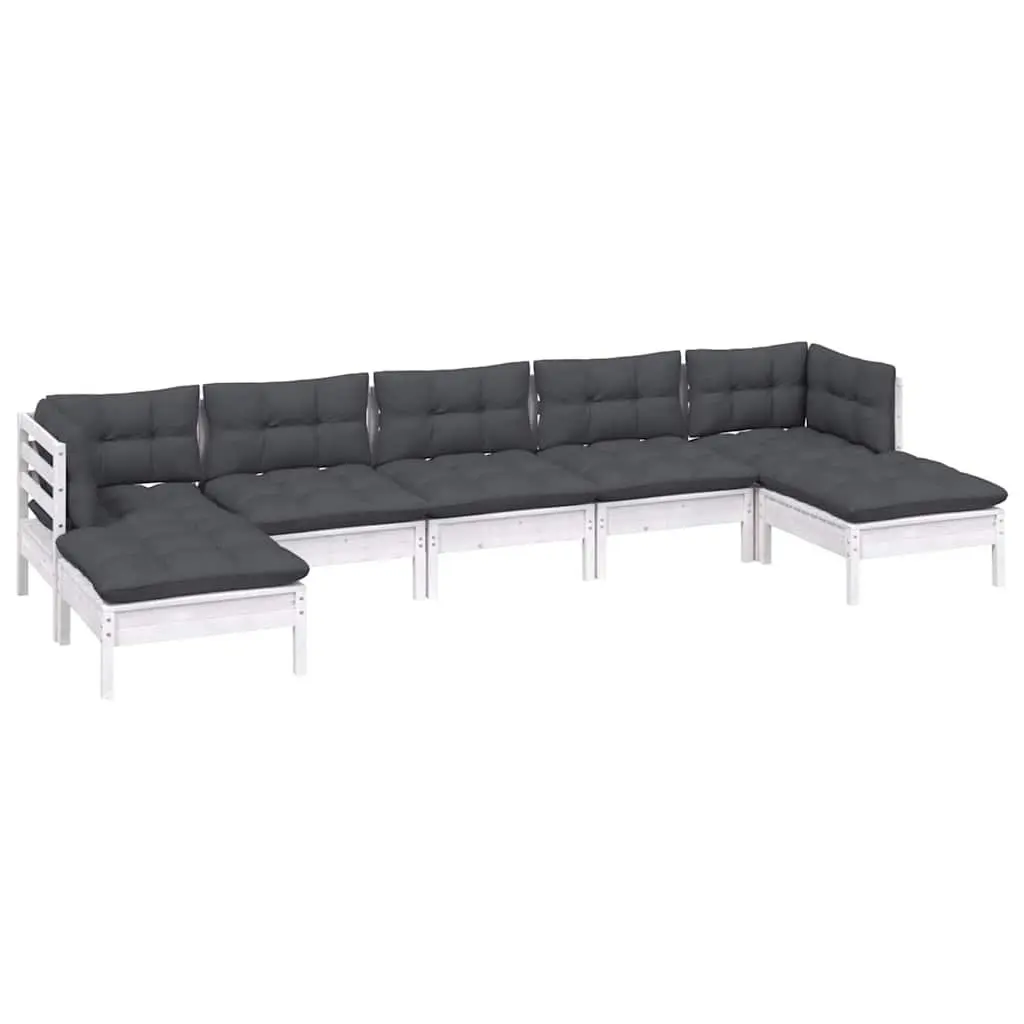 7 Piece Garden Lounge Set