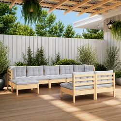 Your New Favorite 9 Piece Garden Lounge Set