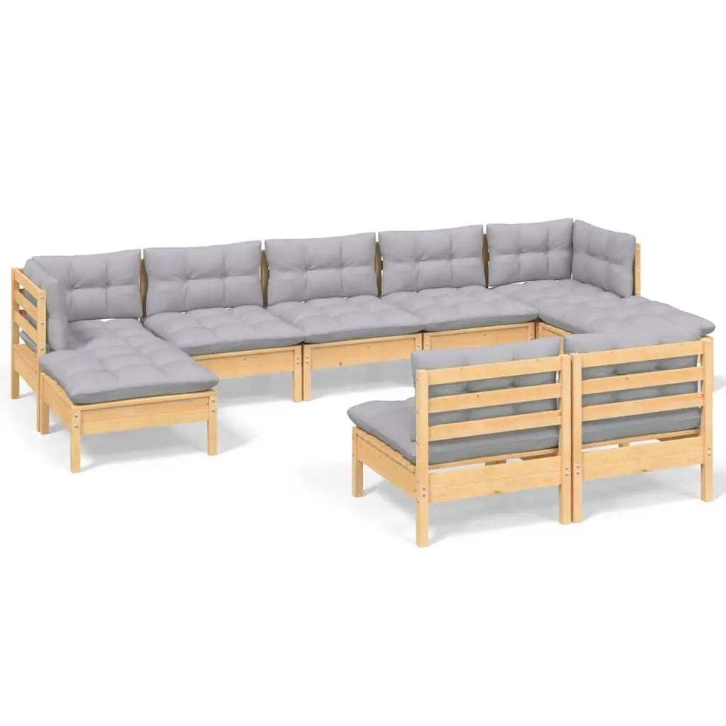 9 Piece Garden Lounge Set
