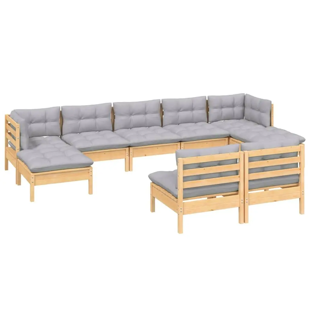 9 Piece Garden Lounge Set