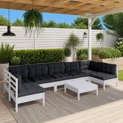 Create Your Ideal Outdoor Space with 8 Piece Lounge Set