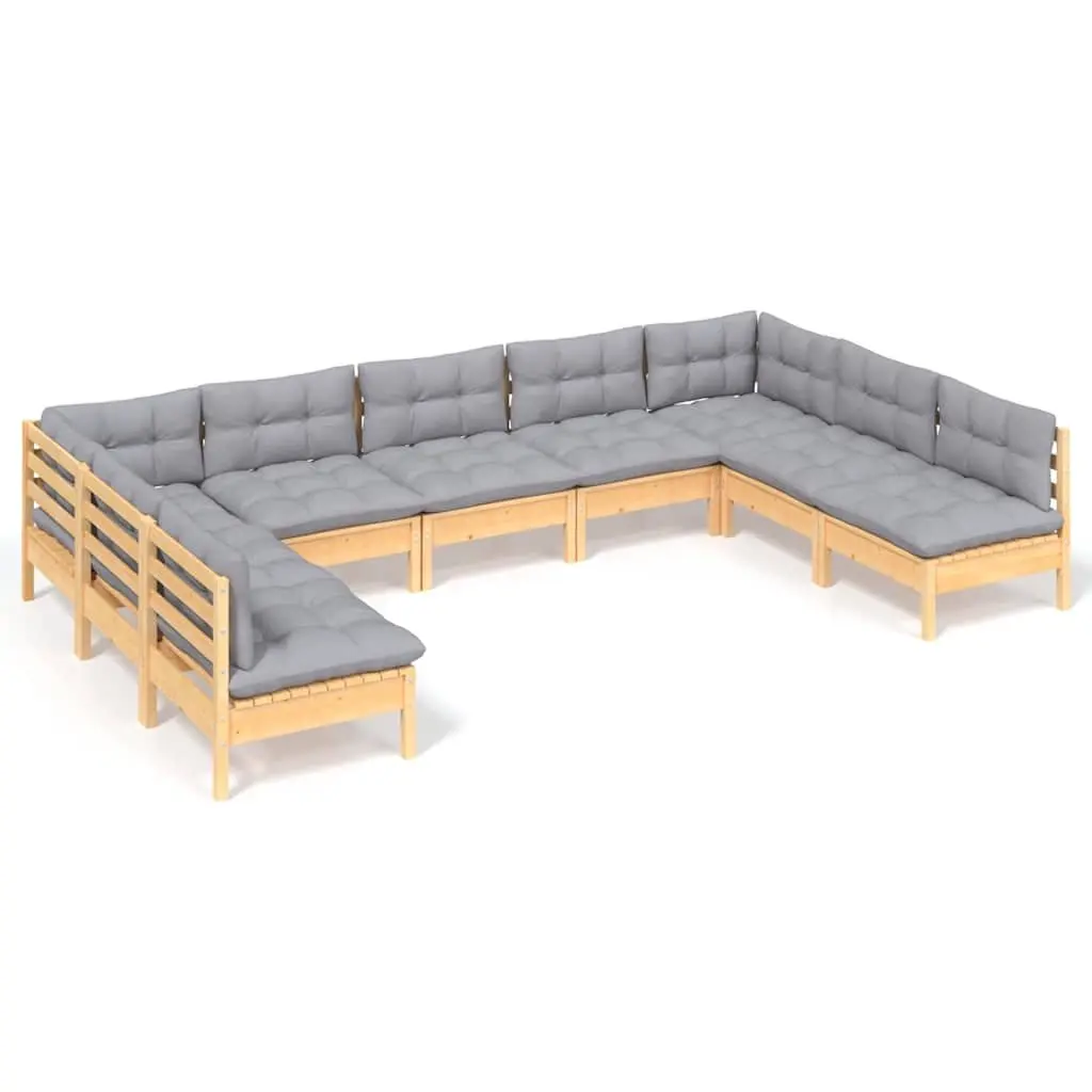 9 Piece Garden Lounge Set