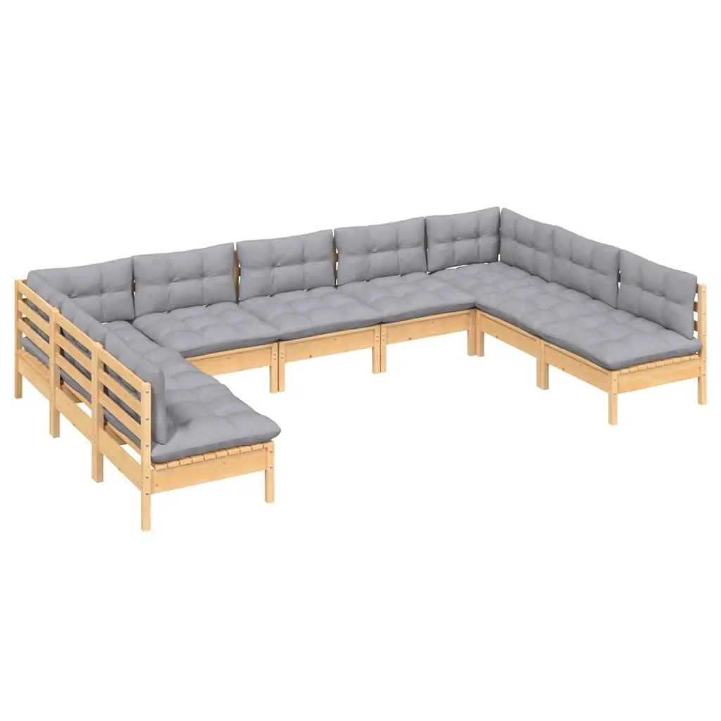 9 Piece Garden Lounge Set