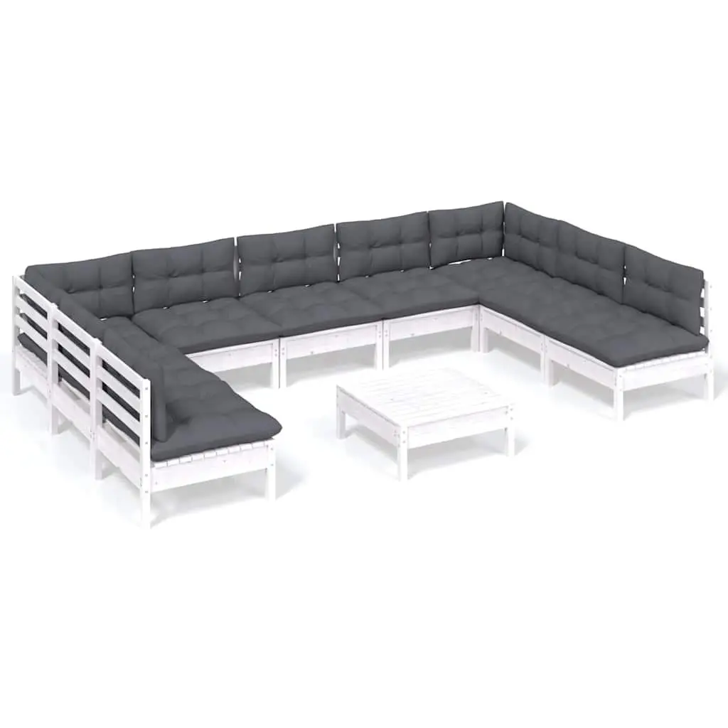 10-Piece Garden Lounge Set