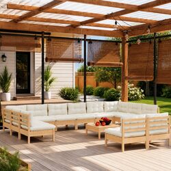 Your Ideal 13-Piece Garden Lounge Set Awaits You