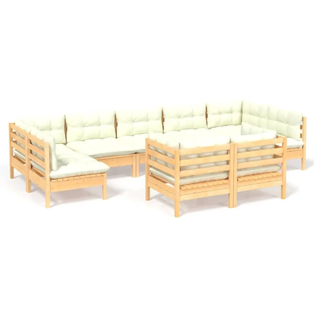 9 Piece Garden Lounge Set