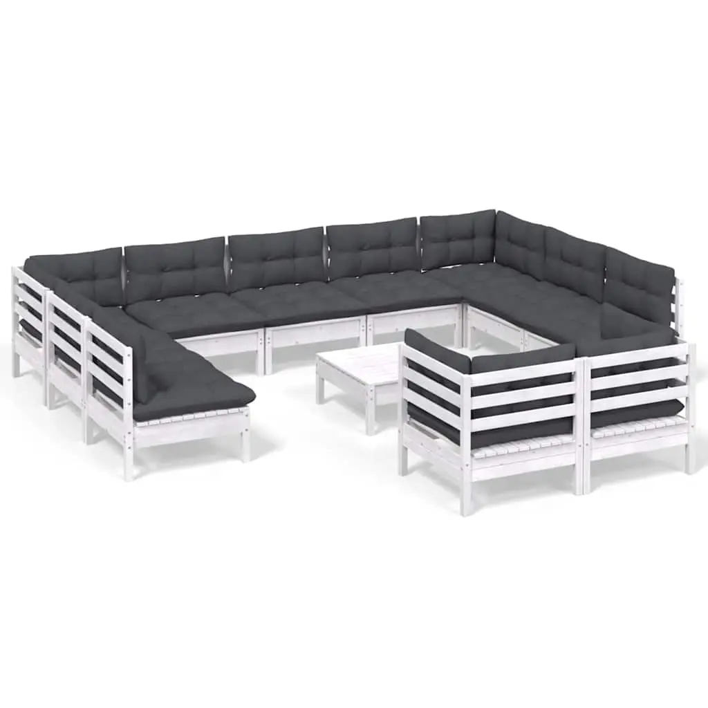 12-Piece Lounge Set for Outdoor Relaxation
