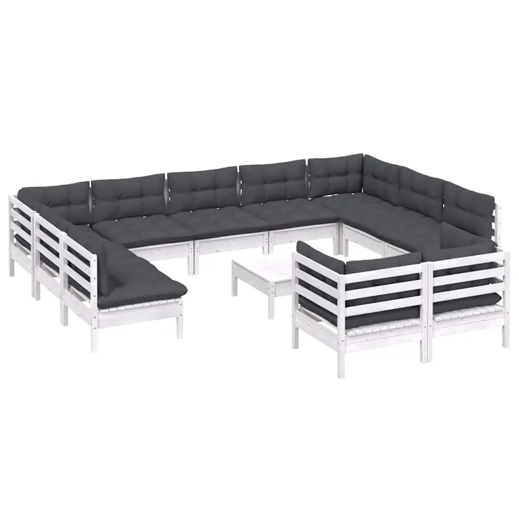 12-Piece Lounge Set for Outdoor Relaxation