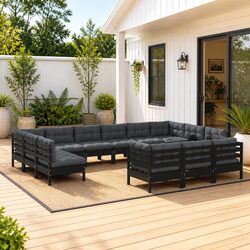 Your New Favorite Lounge Set: 14 Pieces for Outdoor Fun