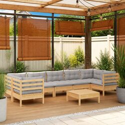 Create Your Outdoor Oasis with 8 Piece Lounge Set