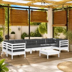 Friendly 8-Piece Garden Lounge Set for Your Relaxation
