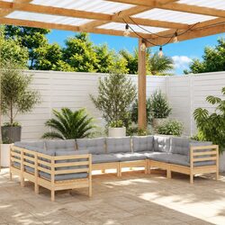 Your Perfect 9 Piece Outdoor Lounge Set Awaits