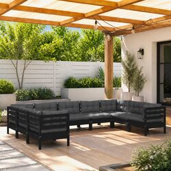 Your Ideal 9-Piece Outdoor Lounge Set Awaits