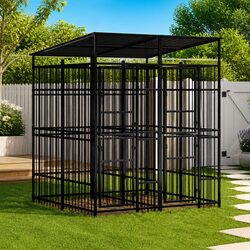 Your Perfect Outdoor Dog Kennel with Roof