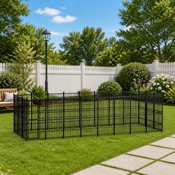 Your Dog Will Love This Outdoor Steel Kennel