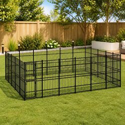 Friendly and Secure Outdoor Dog Kennel for Your Pet