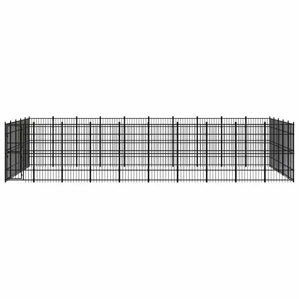 Dog Kennel Outdoor Steel Large Exercise Run Enclosure