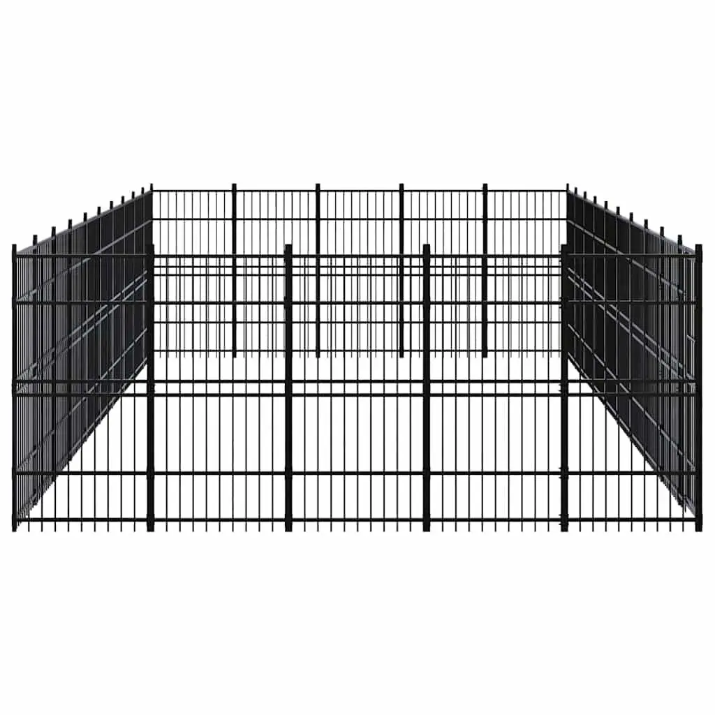 Dog Kennel Outdoor Steel Large Exercise Run Enclosure