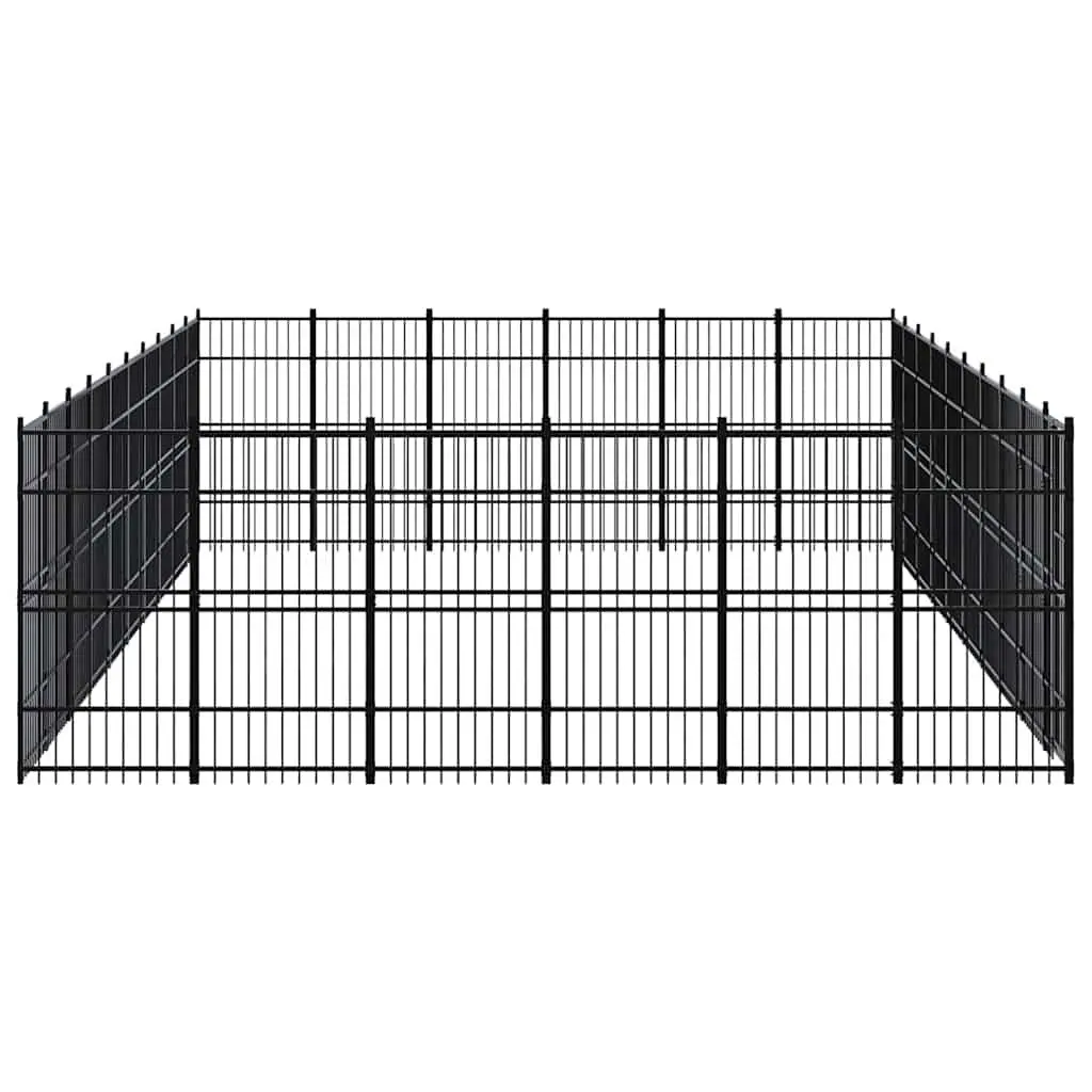 Dog Kennel Outdoor Steel Run Large Exercise Enclosure