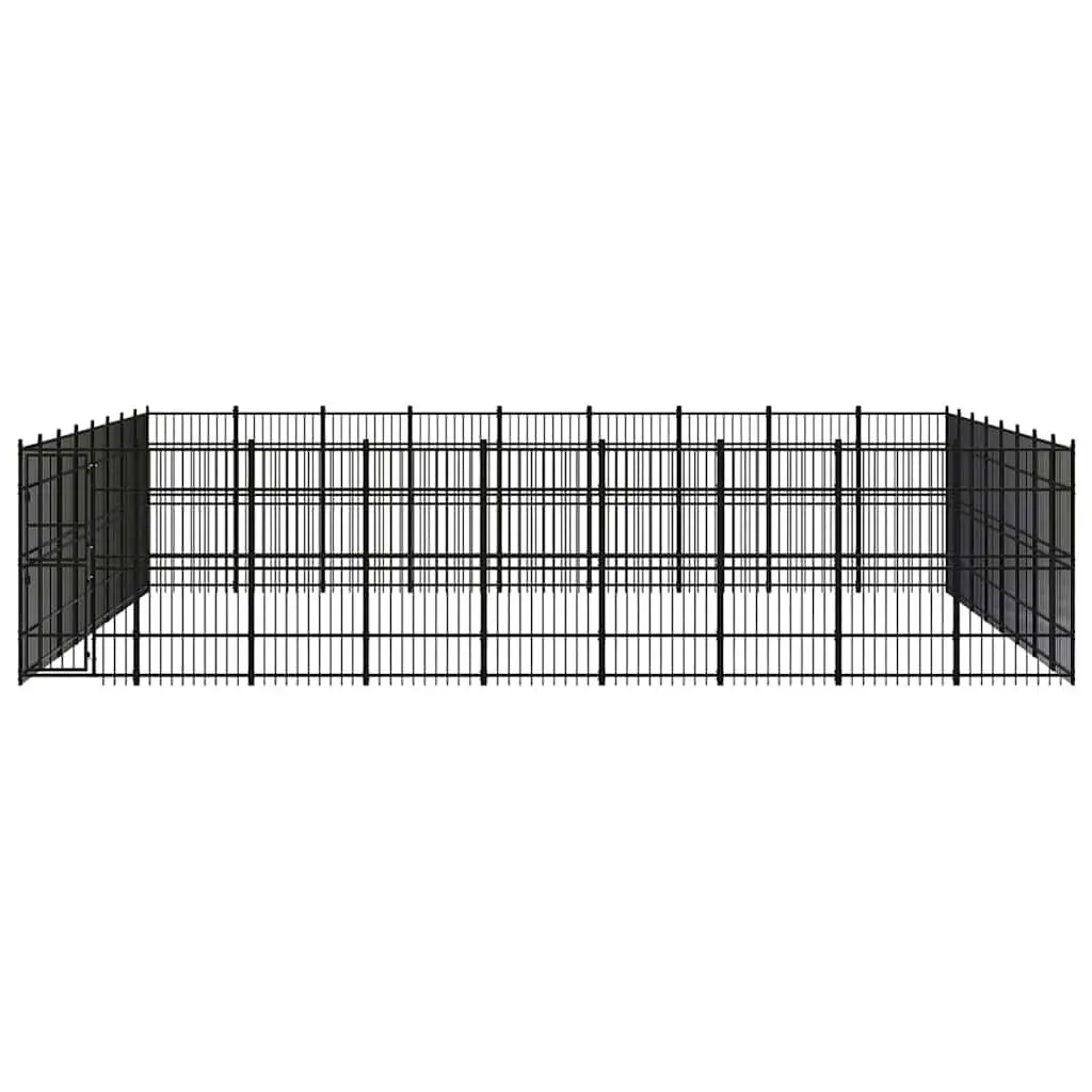 Dog Kennel Outdoor Steel Large Pet Enclosure