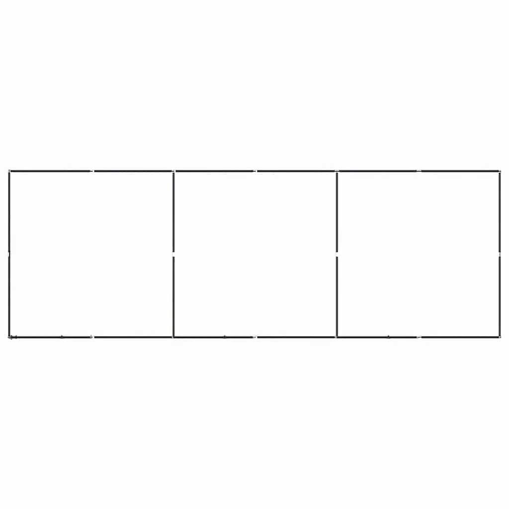 Dog Kennel Outdoor Run Enclosure Steel Exercise Play Pen Black