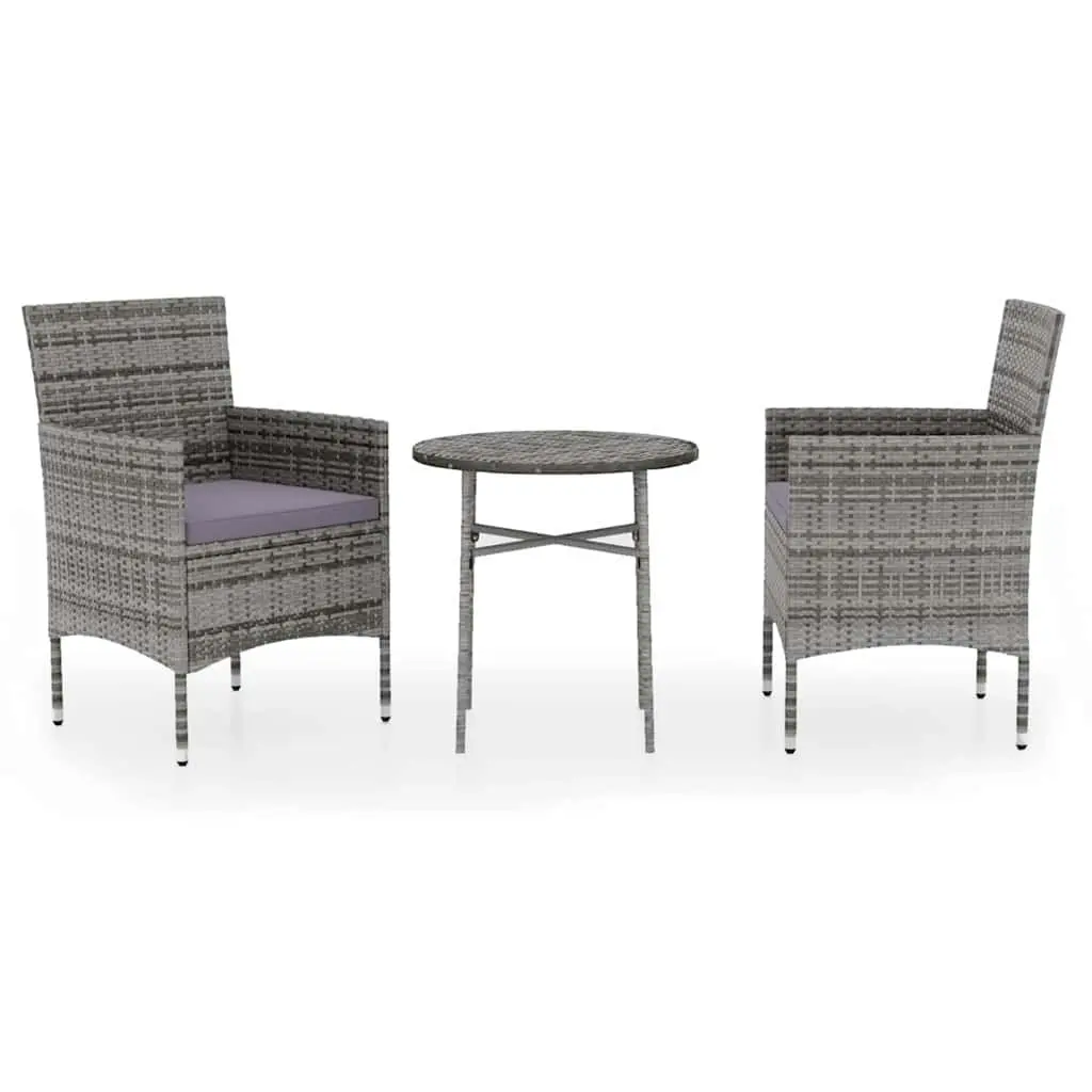 3 Piece Garden Dining Set