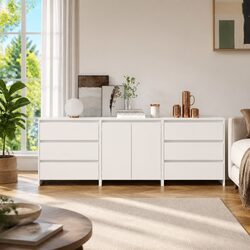 Create More Space with a 3 Piece White Storage Solution
