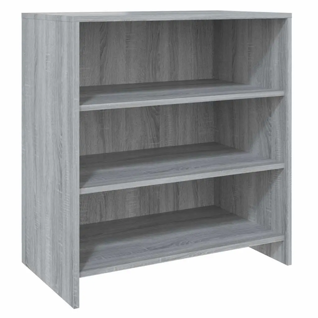 2 Piece Sideboard Grey Storage Cabinet Buffet Furniture Decor Display Unit