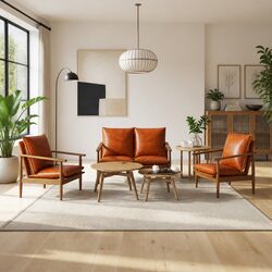 Comfortable 3 Piece Sofa Set for Modern Living Spaces