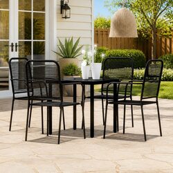 5-Piece Garden Dining Set for Your Outdoor Comfort
