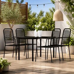 Enjoy Outdoor Meals with Our 5 Piece Garden Dining Set