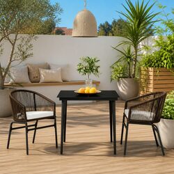 Friendly 3 Piece Outdoor Dining Set with Cushions