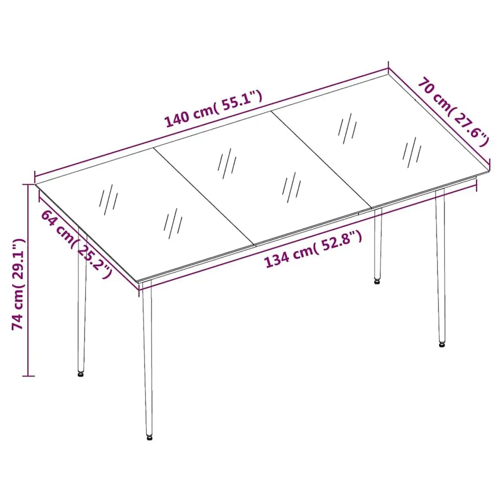 7-Piece Garden Dining Set