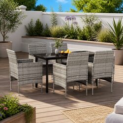 Your Ideal 7 Piece Outdoor Dining Set Awaits