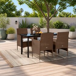 Your Perfect Outdoor Dining Set: 5-Piece Collection