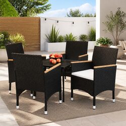 Make Outdoor Dining Easy with This 5 Piece Set