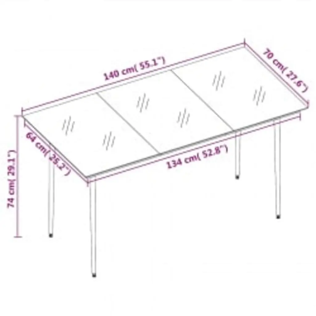 Outdoor Dining Set Grey 5 Piece Glass Top Steel Frame PE Rattan
