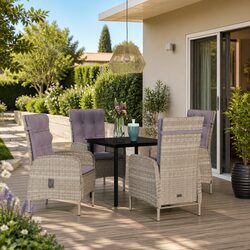 Friendly 5-Piece Outdoor Dining Set for You